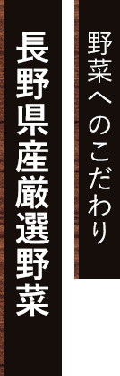 長野県産厳選野菜